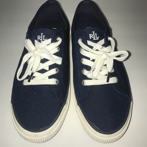 Navy Blue Ralph Lauren Sneakers